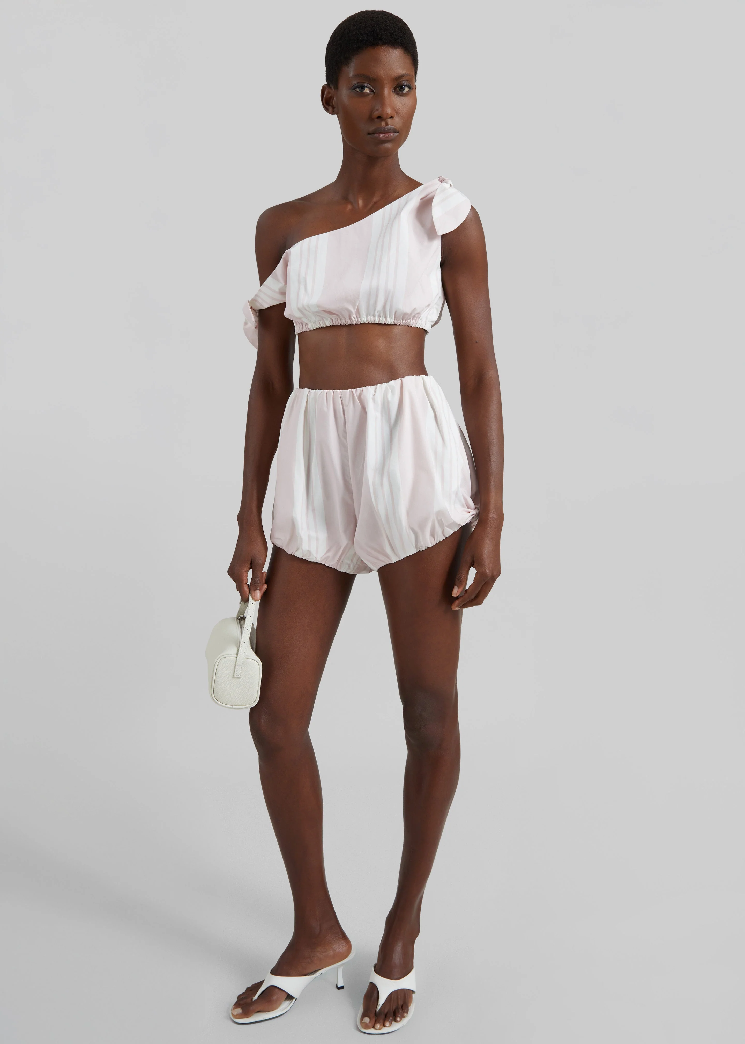 Posse Rosie Shorts - Pink Stripe - Image 2