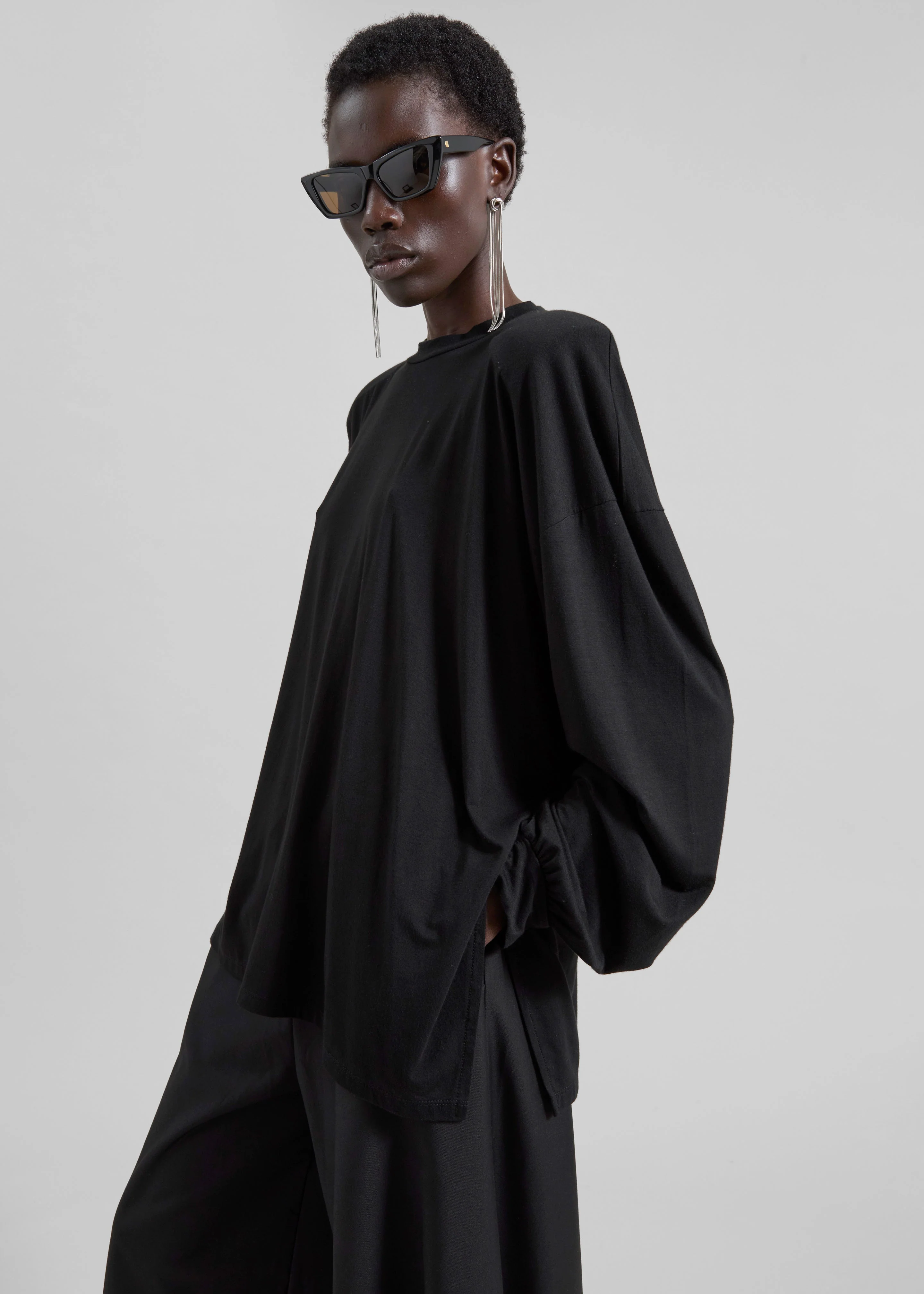 Ravvi Soft Padded Top - Black - Image 6