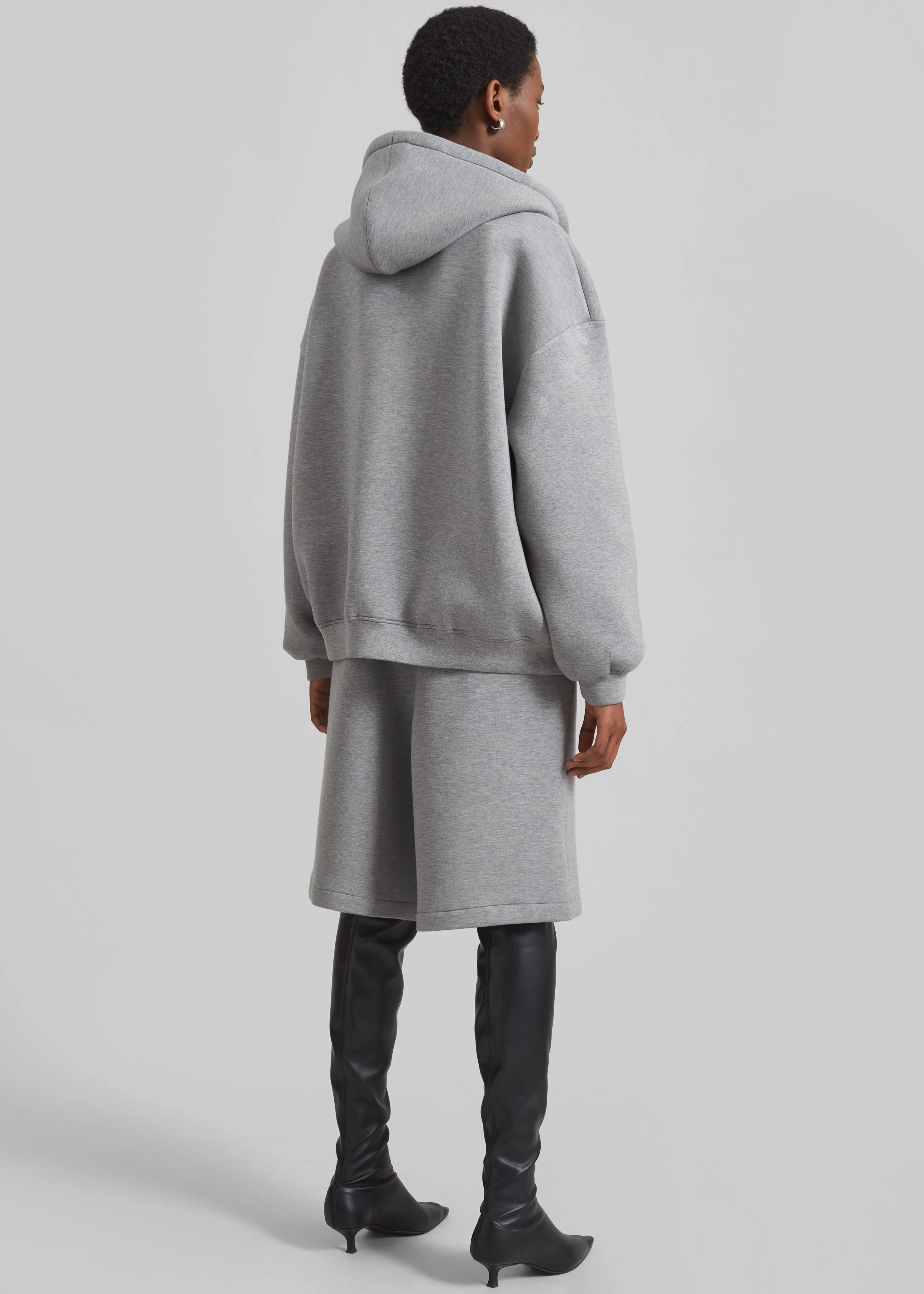 Rian Oversized Hoodie - Grey - Image 6