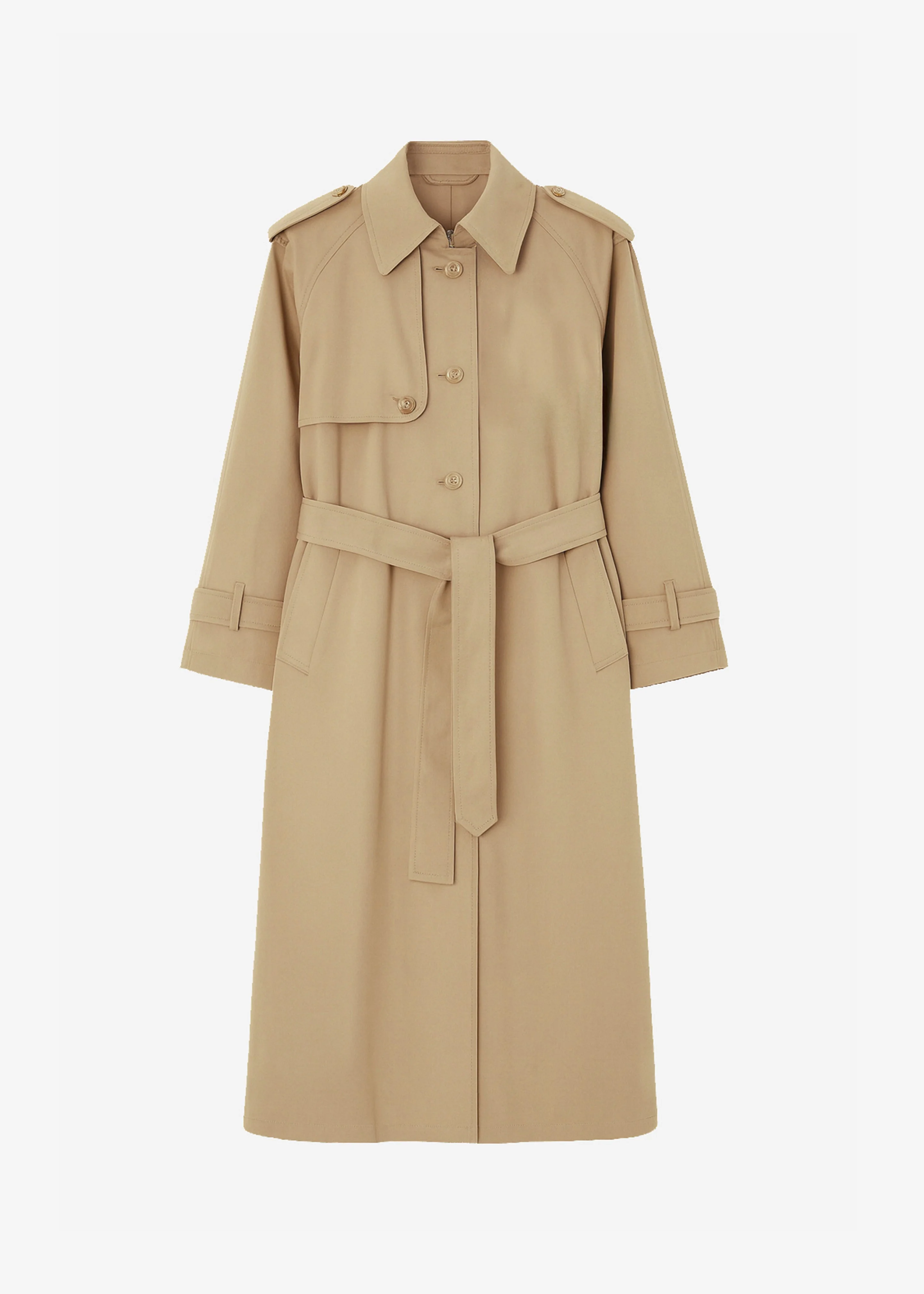 Riva Cotton Trench Coat - Camel - Image 10