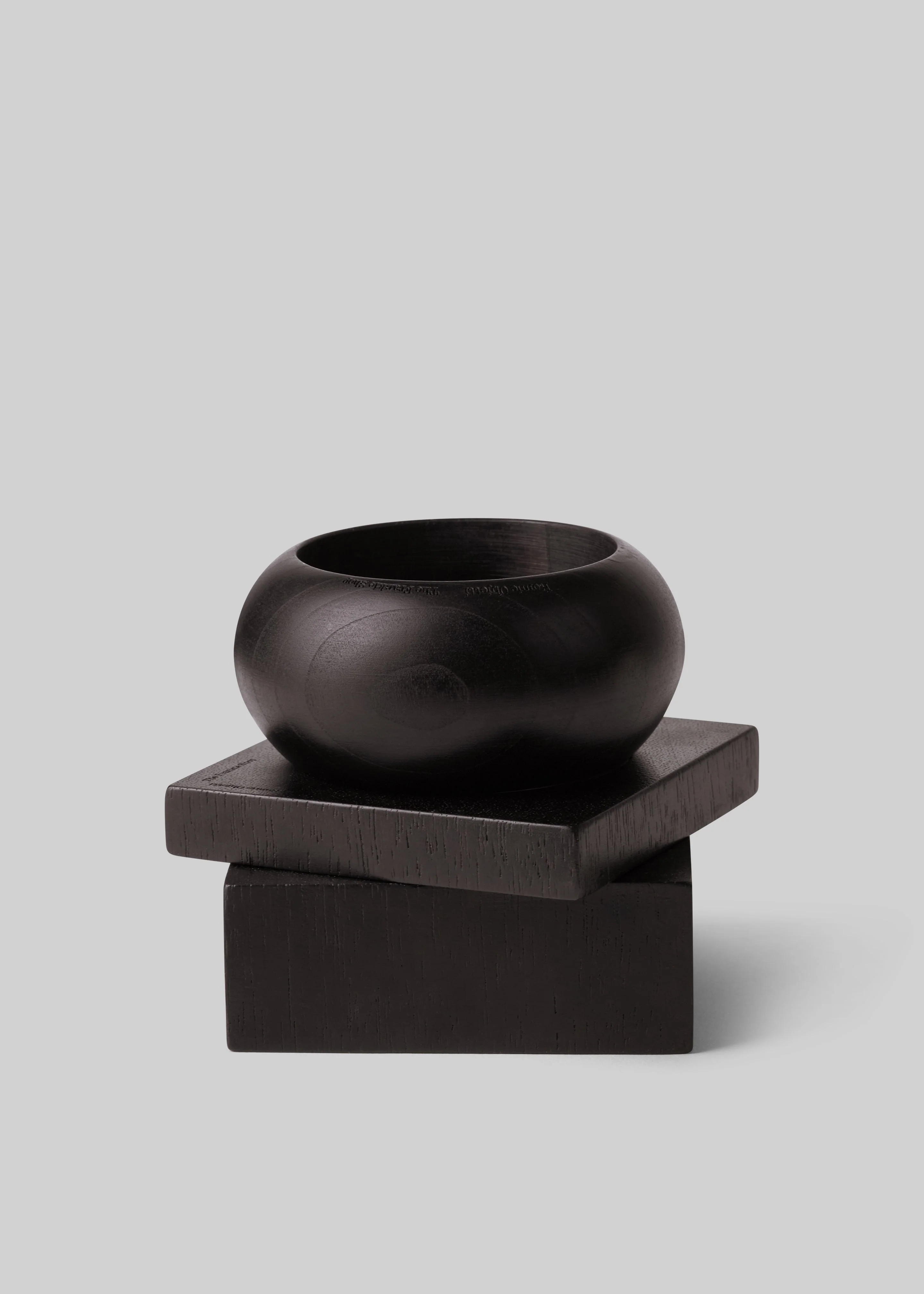 Romie Objetti x The Frankie Shop Square Bangle - Dark Brown - Image 3