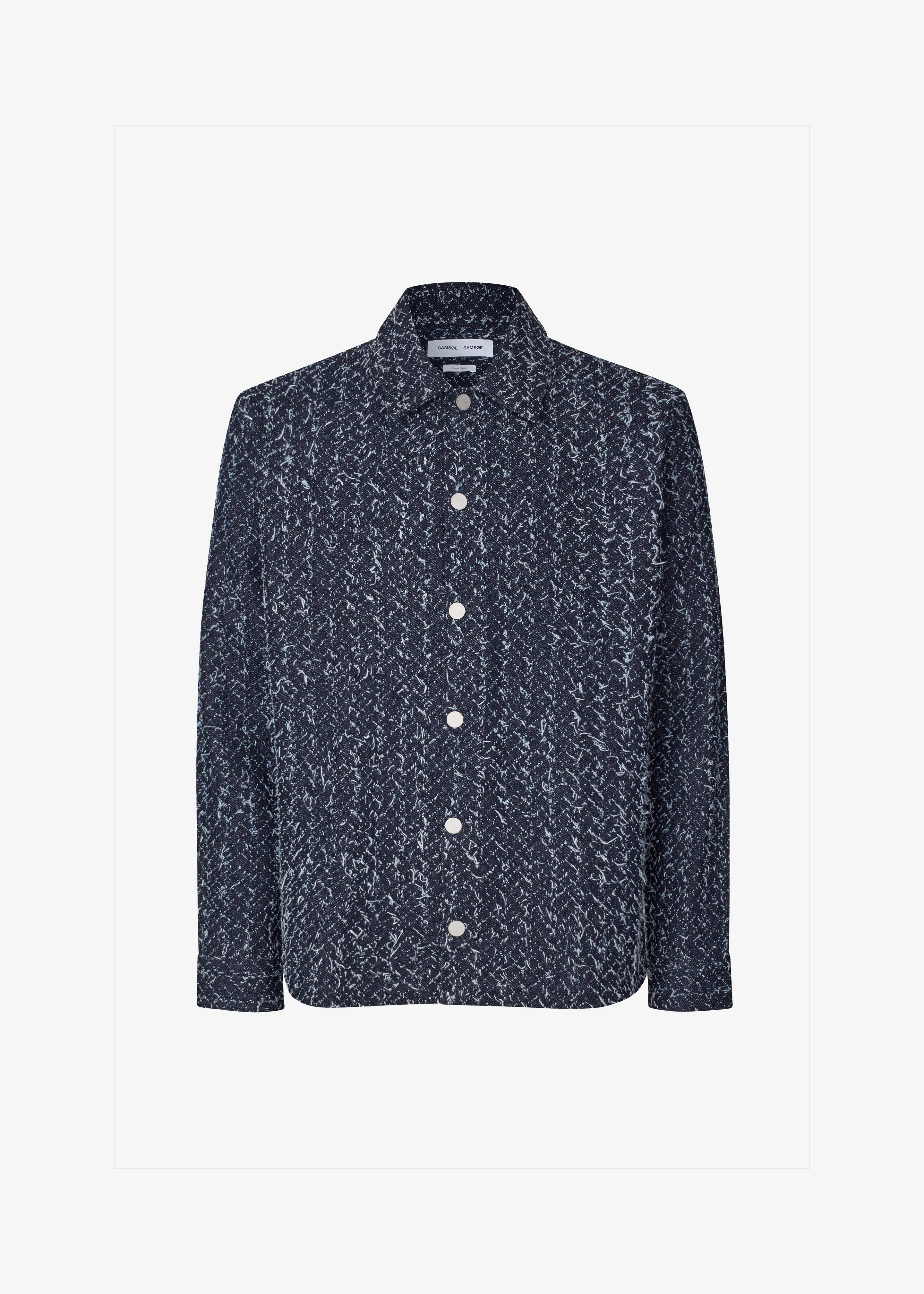 Samsøe Samsøe Sacastor X Overshirt - Indigo Floss - Image 6