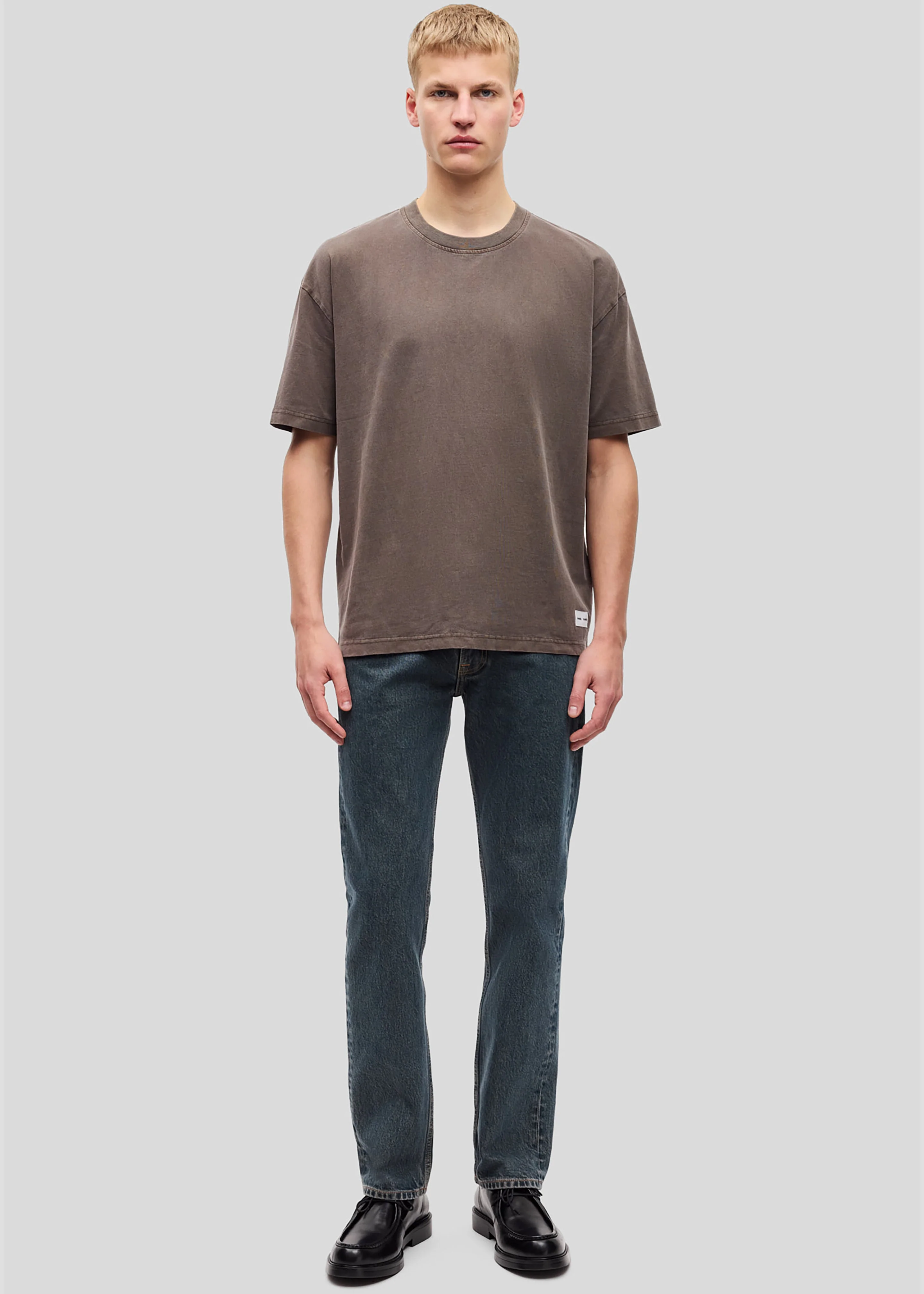 Samsøe Samsøe Sapigment T-Shirt - Turkish Coffee - Image 4