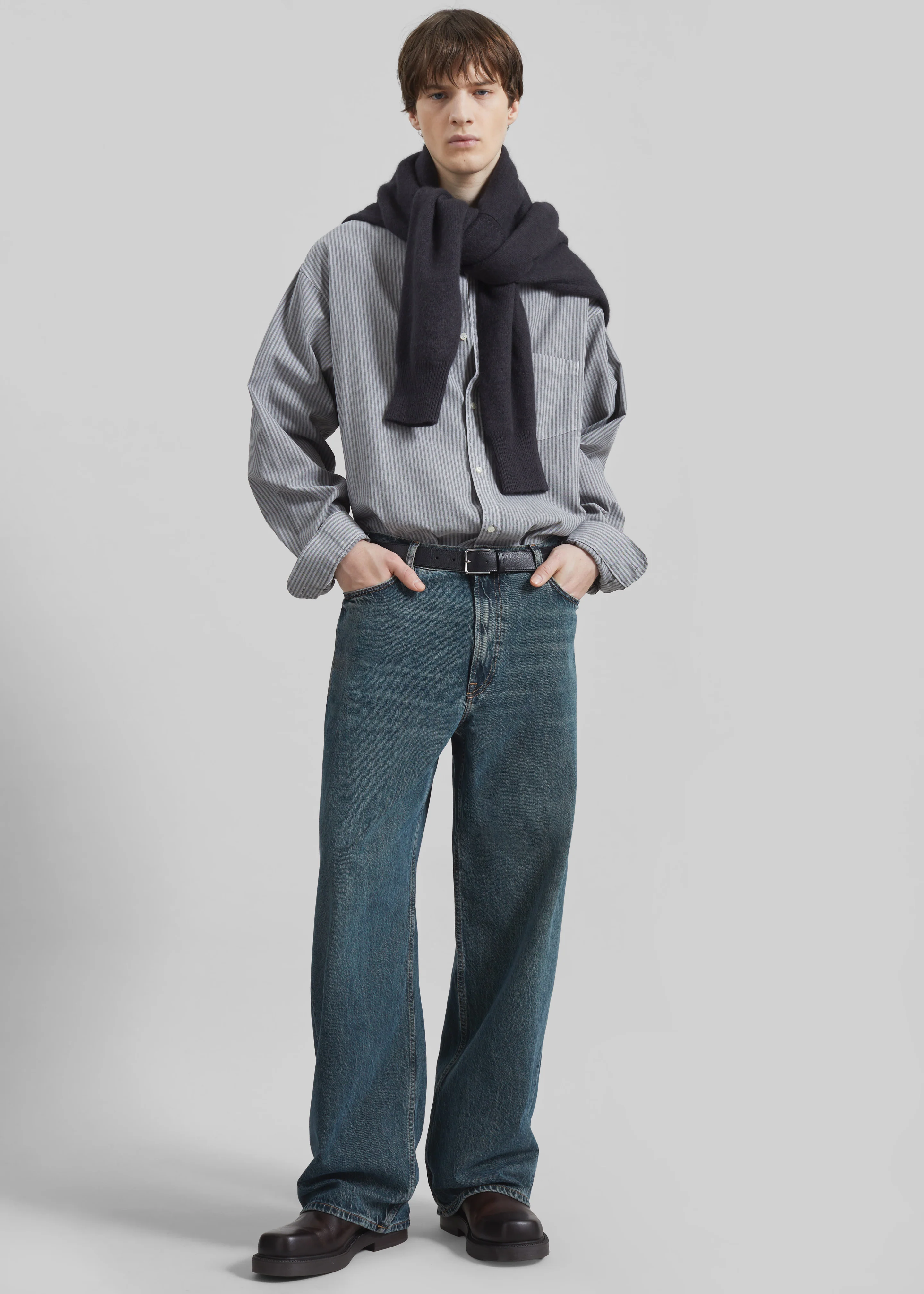 Samsøe Samsøe Satimothy Jeans - Dark Caribbean - Image 2