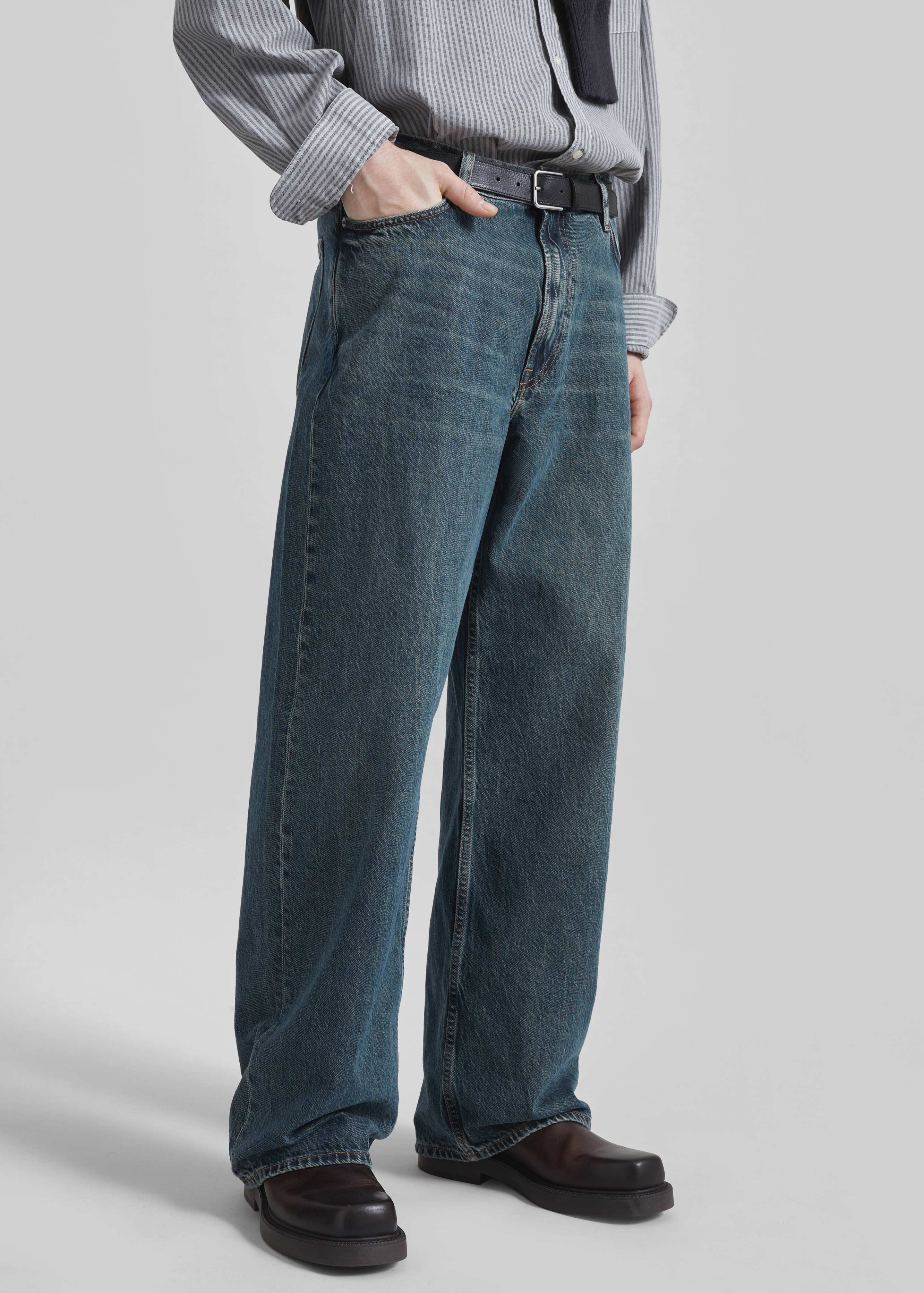 Samsøe Samsøe Satimothy Jeans - Dark Caribbean - Image 4