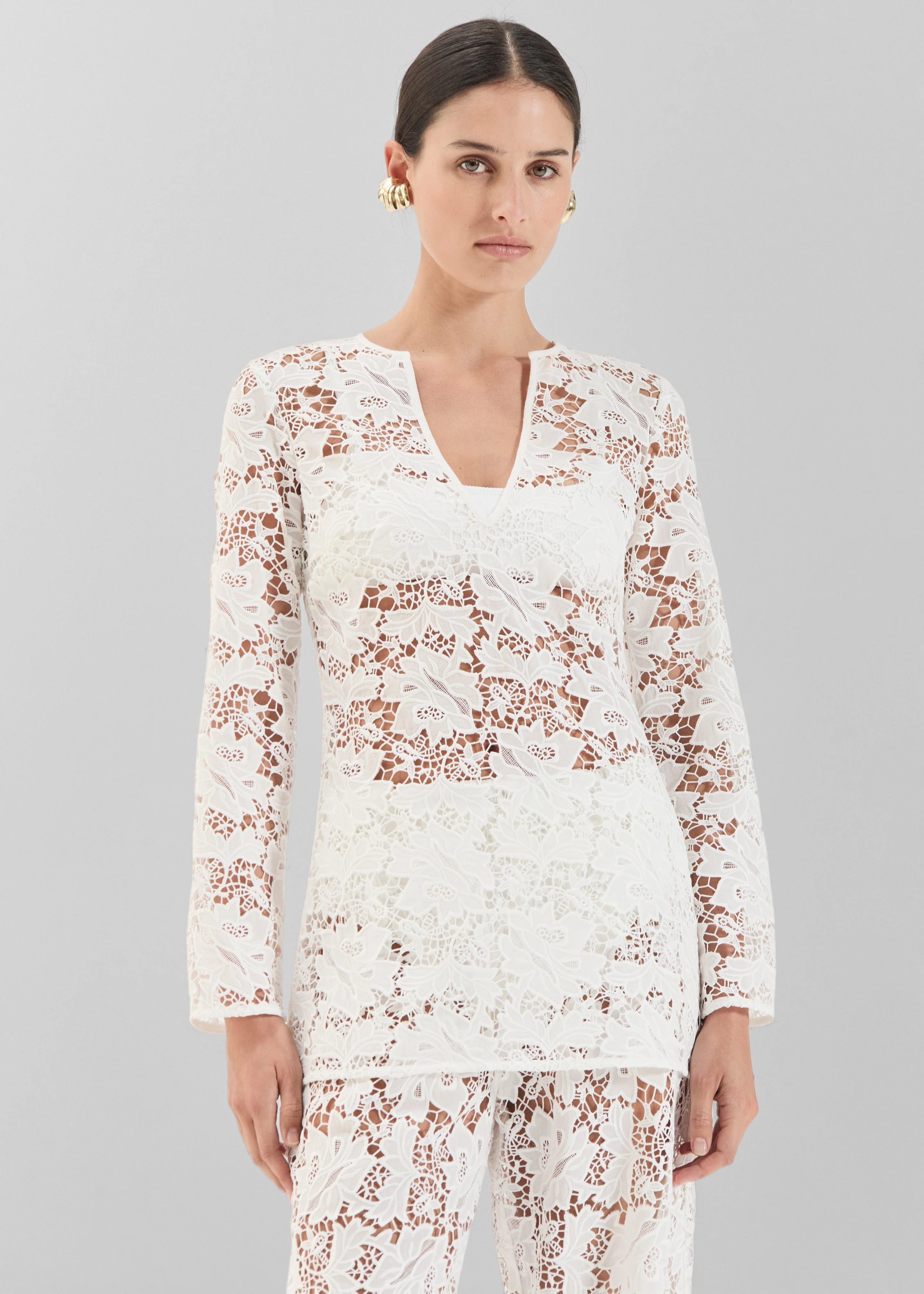 Solaqua Daphne Tunic - Ivory - Image 7