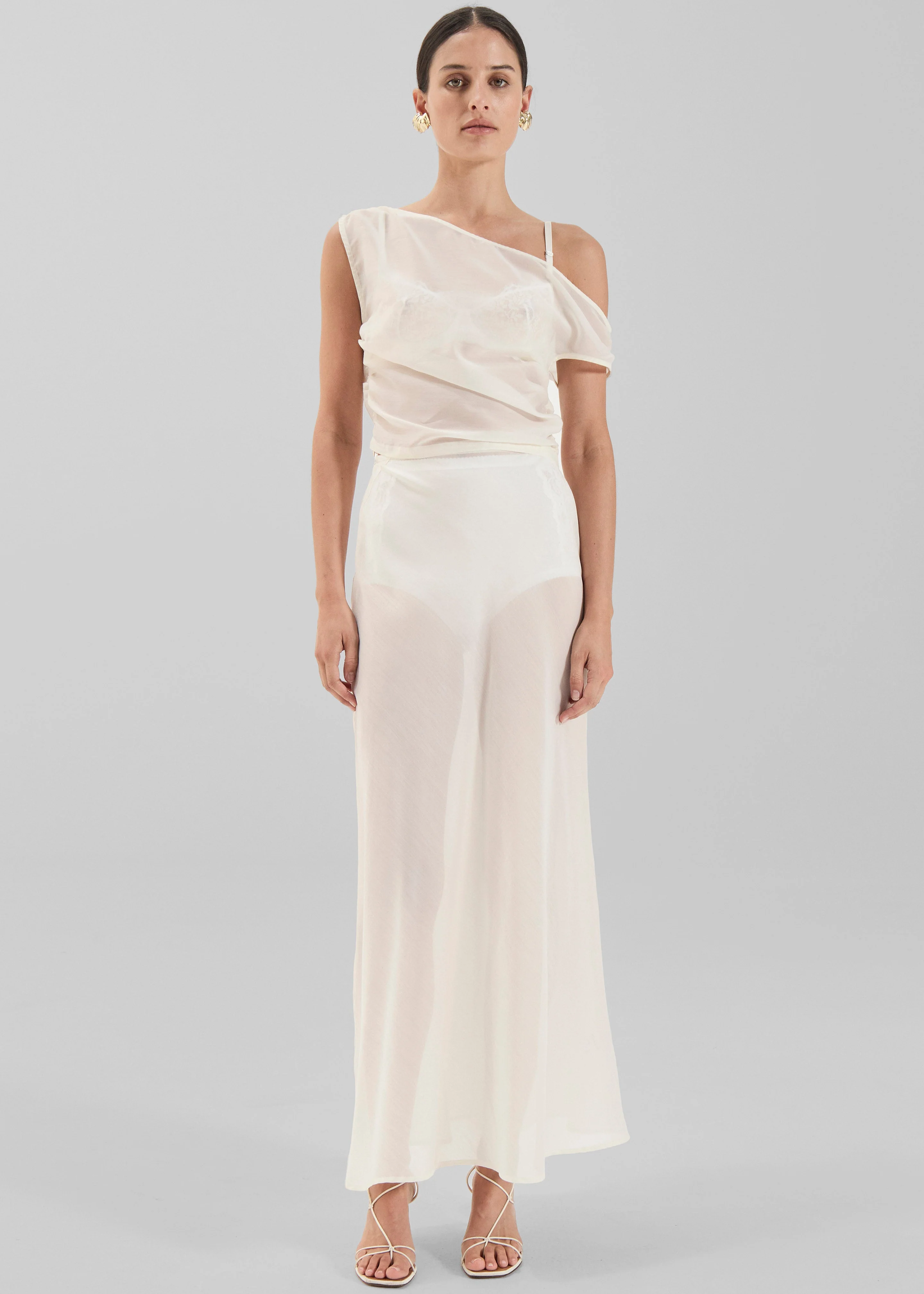 Solaqua Genevieve Top - Ivory - Image 5