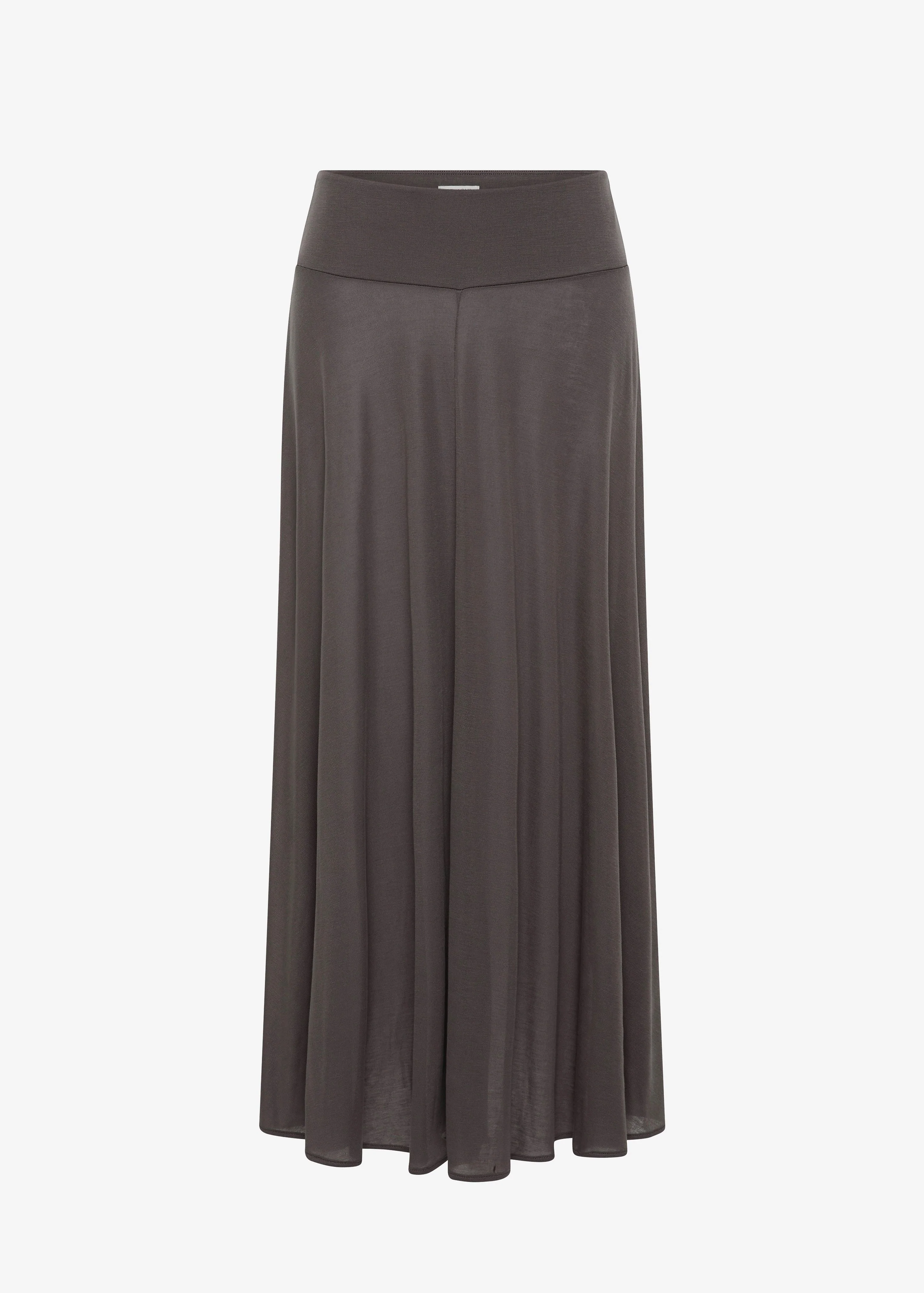 St. Agni Fluid Jersey Skirt - Soot - Image 6