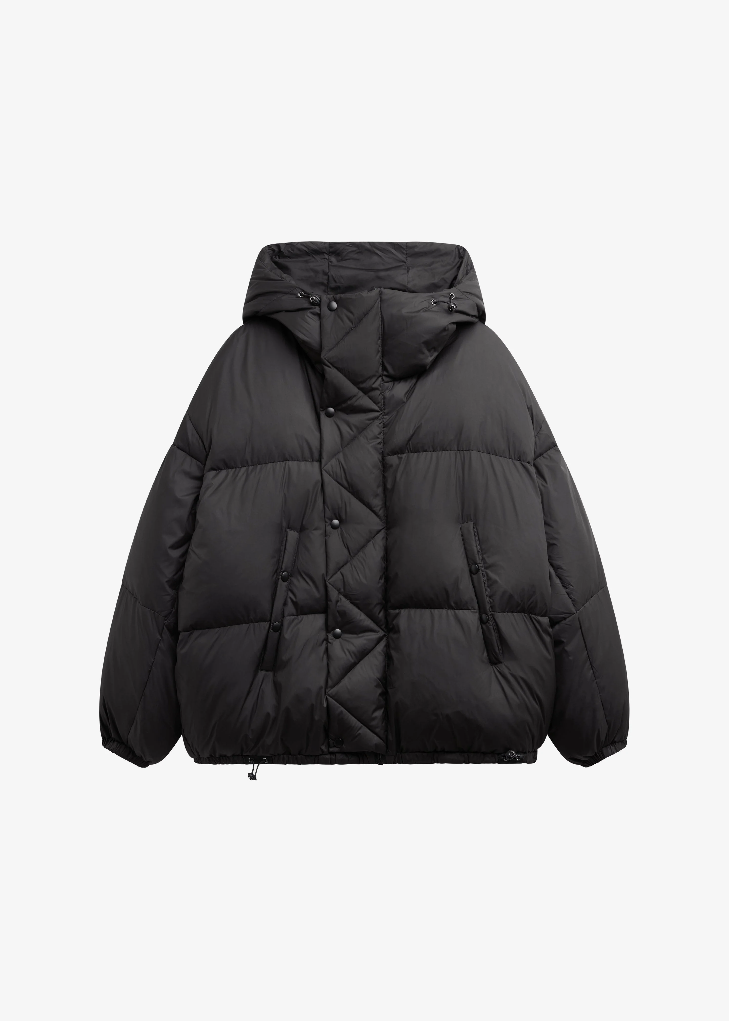 Strabane Puffer Jacket - Black - Image 8