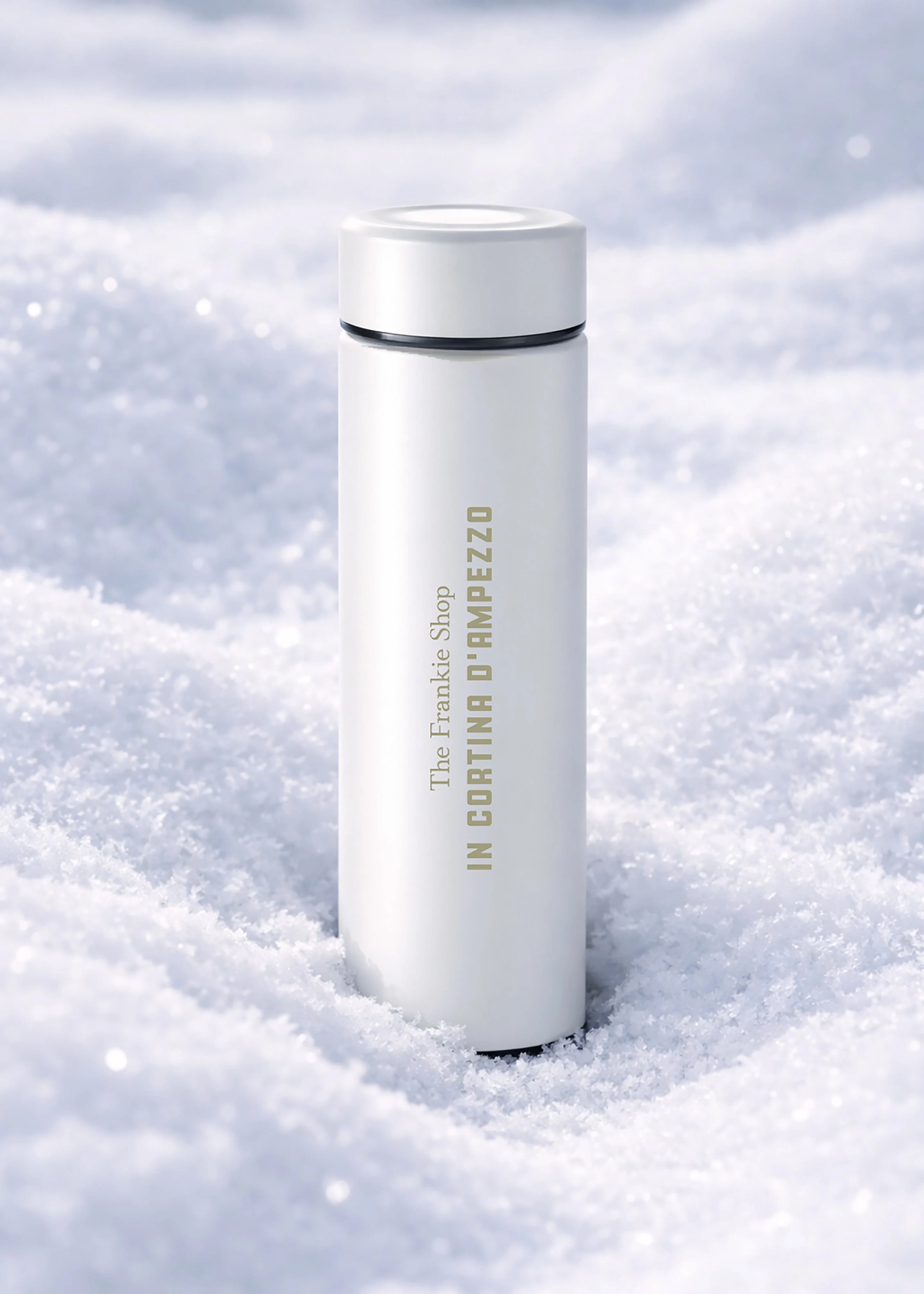TFS Cortina Insulated Bottle - White - Image 2