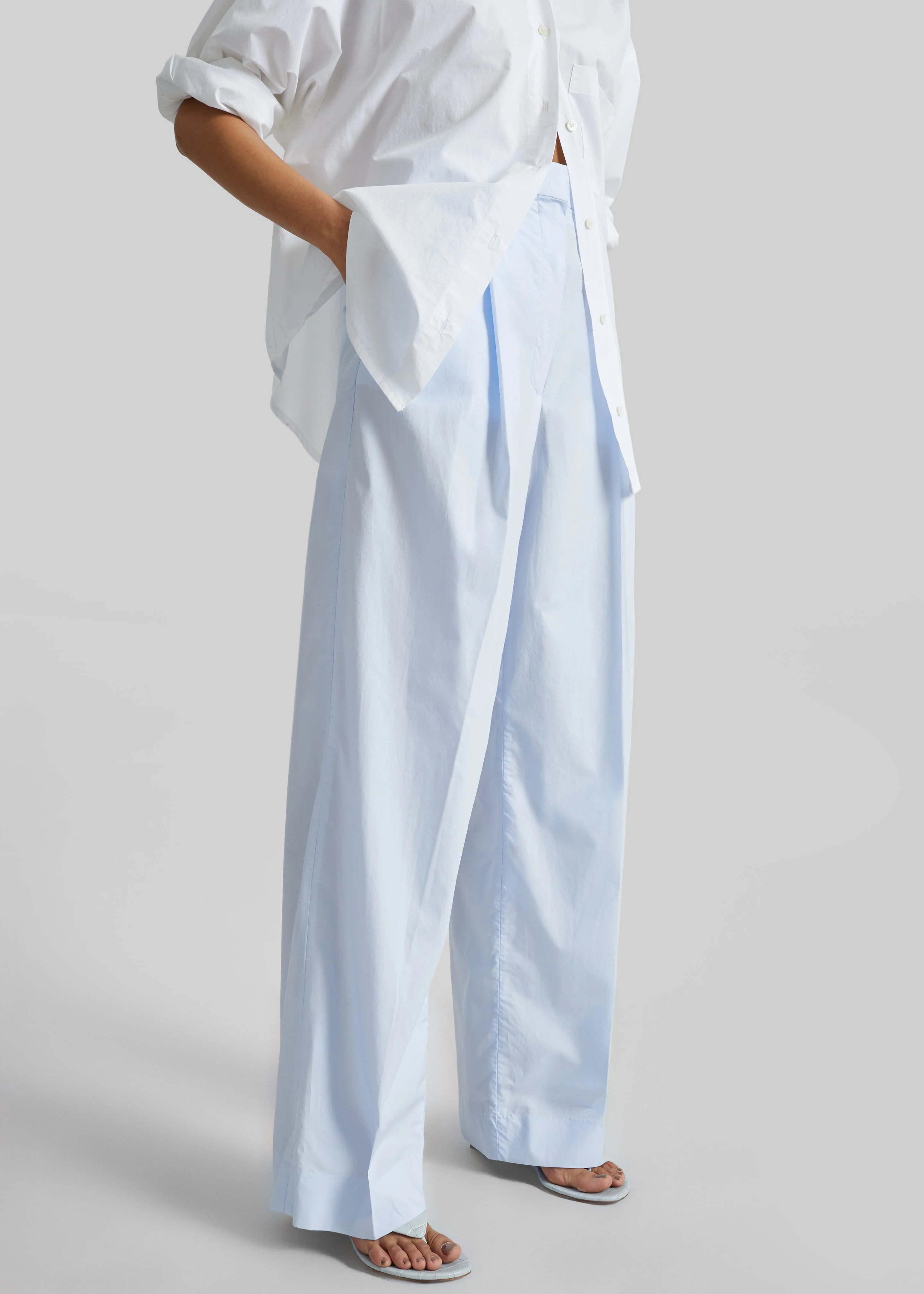 TheLatest Axel Pants - Light Blue - Image 3