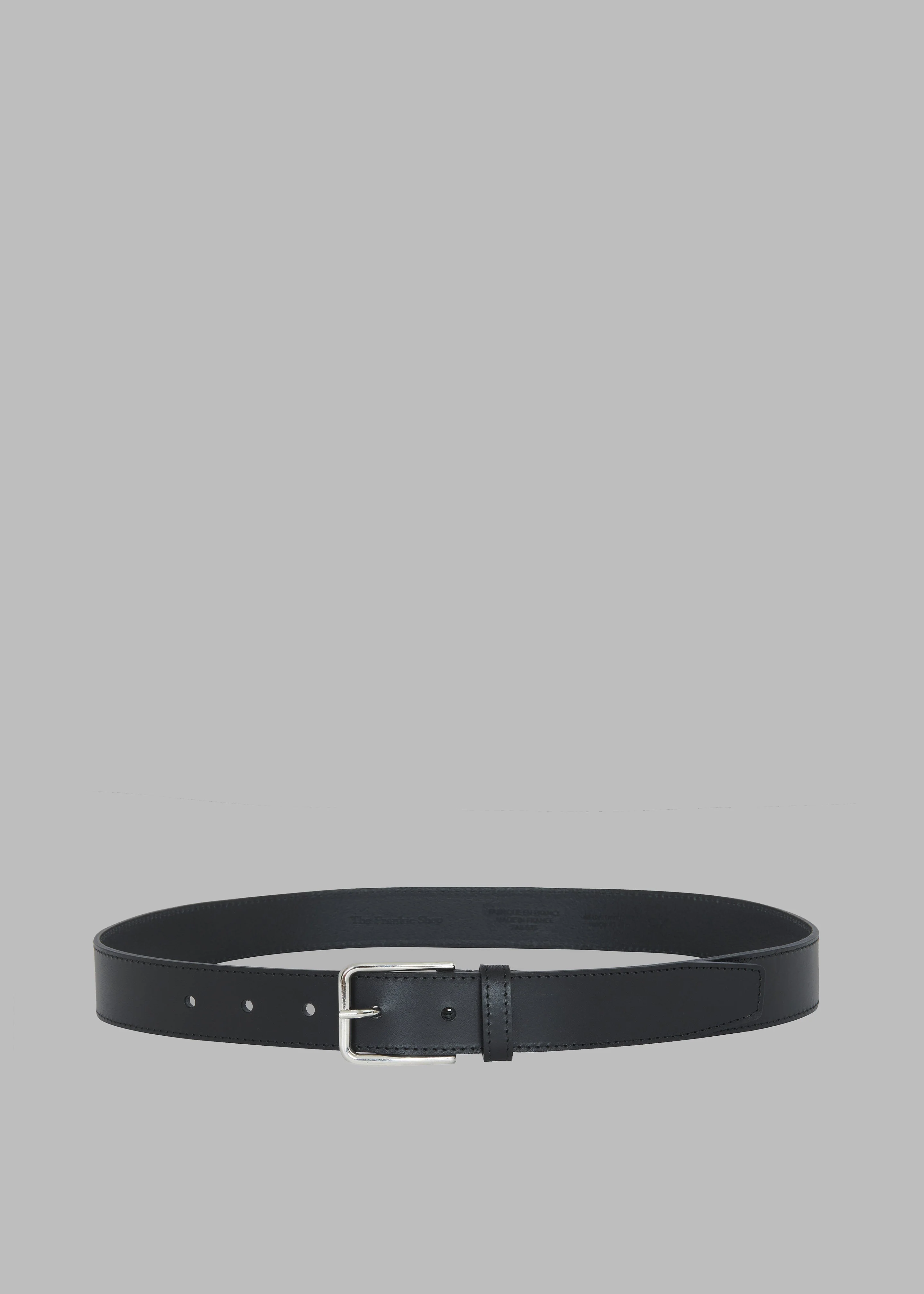 Toni Men Leather Belt - Black - Image 4