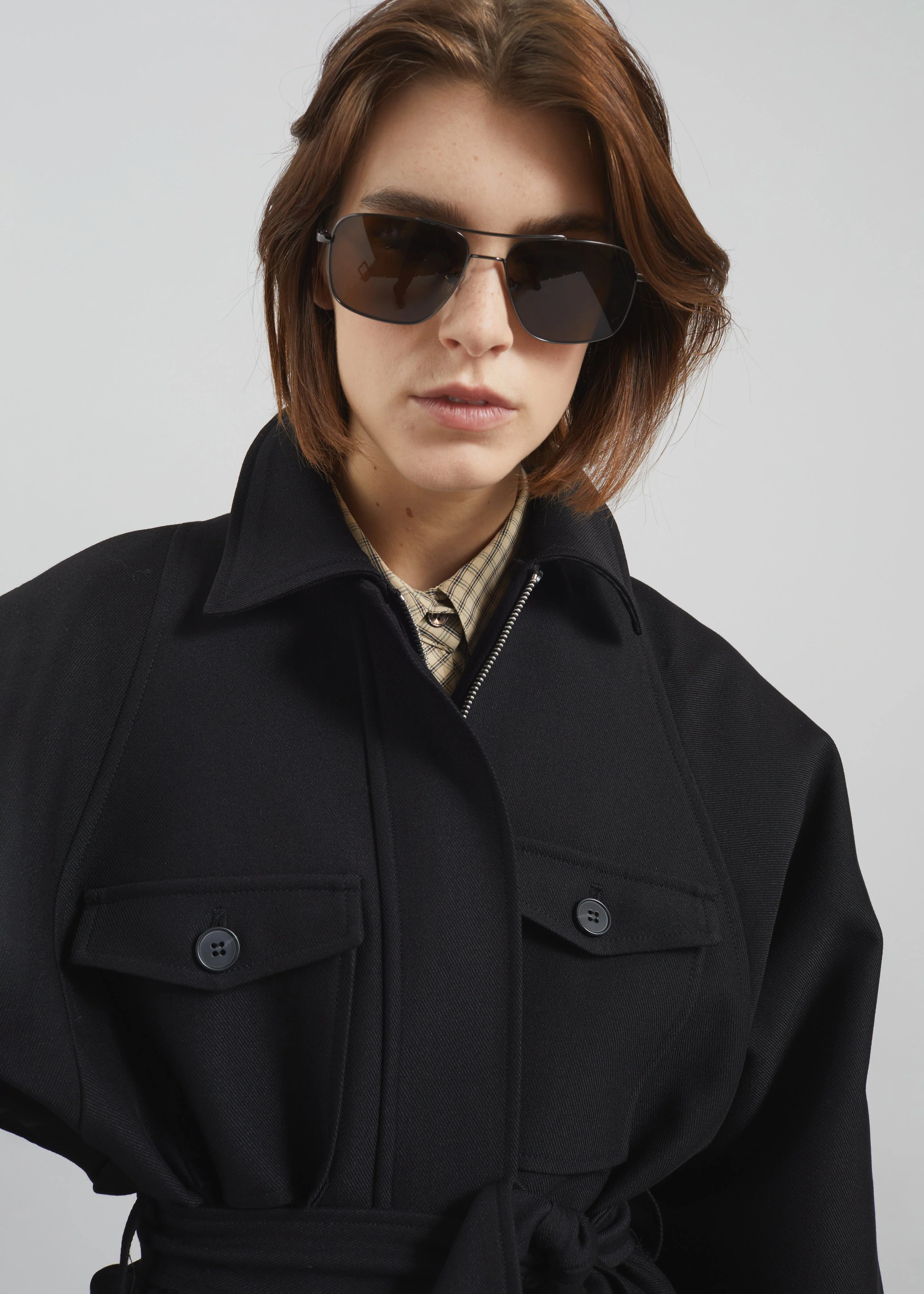 Trevose Padded Utility Jacket - Black - Image 4