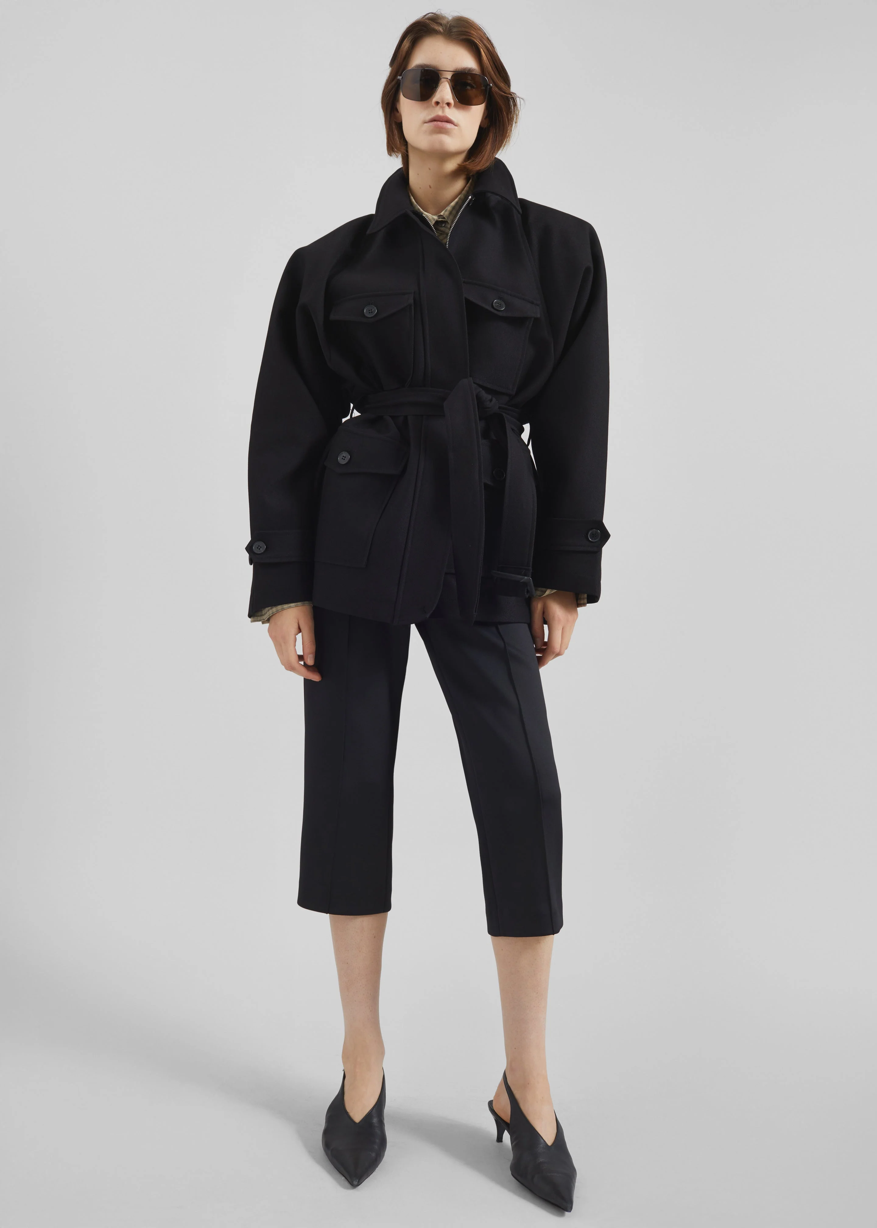 Trevose Padded Utility Jacket - Black - Image 6