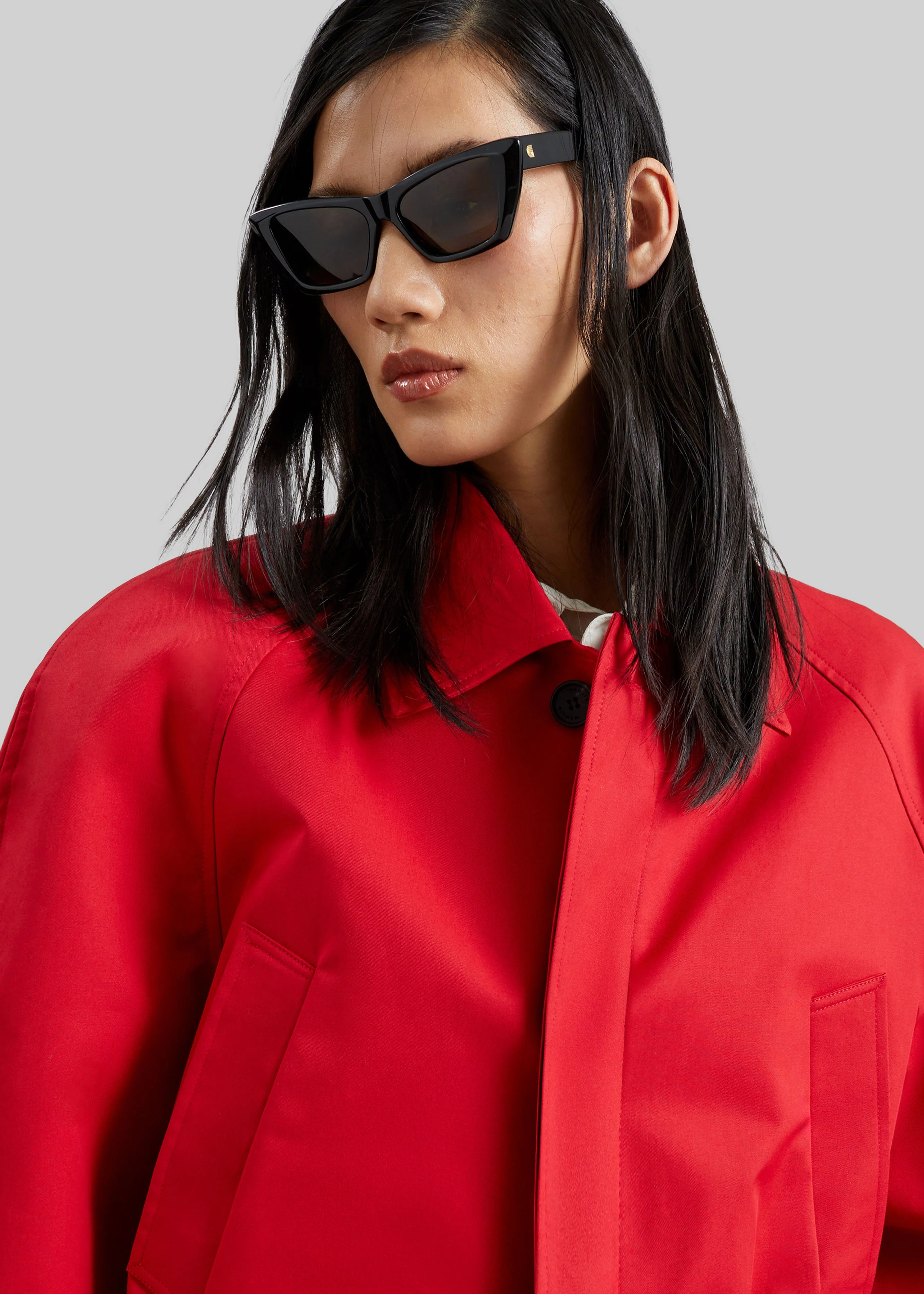 Turenne Curved Jacket - Red - Image 7