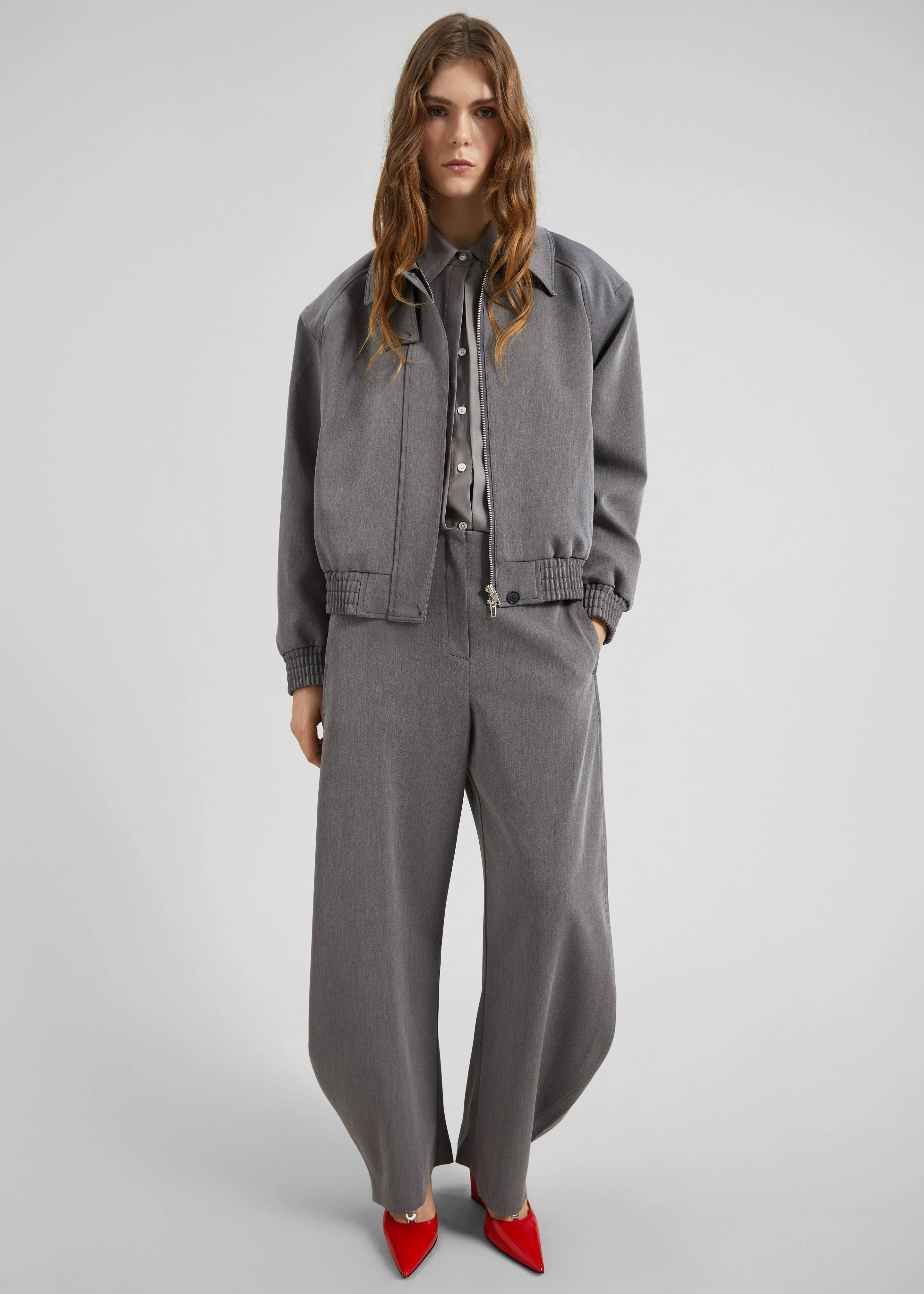 Vosges Barrel Leg Pants - Grey - Image 3